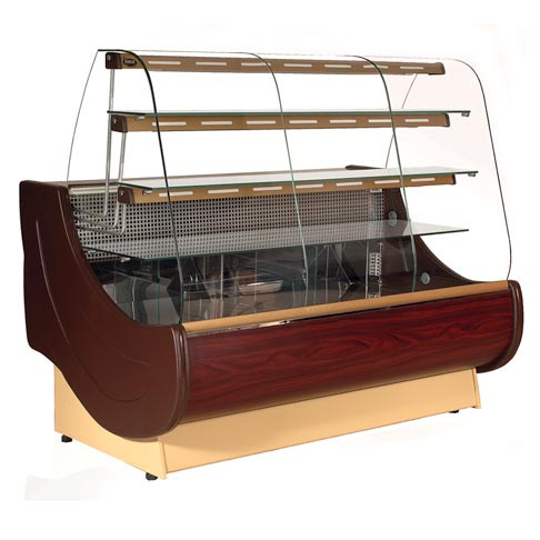 nugatti serve over chilled food and beverage counter
